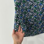 Banana Republic  Bella Floral Perfect  Tunic/Blouse Tulip Hem Sz Xs Photo 4