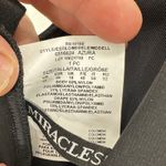 MiracleSuit Azura Black One Shoulder Ruched Tummy Control Swimsuit US 16 Photo 1