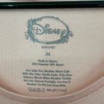 Disney ‎ Size Medium Shirt Pink Beauty and the Beast Graphic Tee Round Hem Photo 3