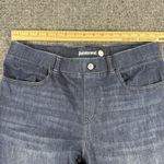 Betabrand Jeans Women Large Dark Wash Straight Leg Denim Jegging High Rise Photo 5