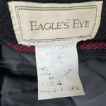 Vintage Eagles Eye Skirt Sz 4 Black Red Tartan Plaid Wool Blend Preppy Academia Photo 9