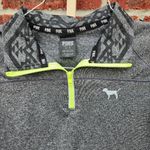 PINK - Victoria's Secret VS PINK Athletic Gray quarter zip RUNNING Top JACKET M Photo 3