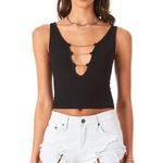 LF Black Chain Tank Top Photo 0