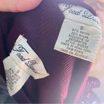 Fred David  shirt and skirt set with crochet lace details purple size small Photo 5