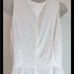 Bridesmay White Lace V Neck Asymmetrical Hem Sz M NWOT Size M Photo 4