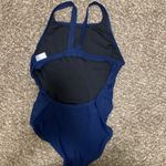 Nike  swimsuit woman size 14 open back navy color Photo 2