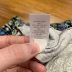 J Jill Floral Print Maxi Dress Size XS Short Sleeve Black Purple Casual Strechy‎ Photo 6