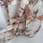 Baltic Born Maxi Dress Womens Small White Pink Tropical Flower Print Resortwear Photo 6