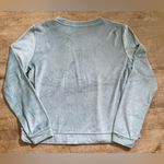 Juicy Couture  Sleepwear Women’s Sz S Pale‎ Blue Velour Diamanté Word Logo Top Photo 2