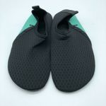 Womens Water Shoes Slip On Fabric Lightweight Zip Black Size 6 Photo 1