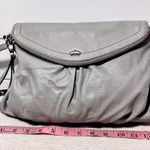 Juicy Couture  Pewter Gray Traveler Crossbody Faux Leather Adjustable Chain Strap Photo 9
