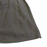 Banana Republic Grey Crepe Sleeveless Dress Button-Front Pleated Size 6 Women's Photo 9