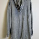 Just Be  Gray Hoodie with Black Accents Photo 2