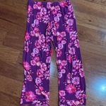 Alivia Sofia Print Crop Pajamas In Grace's Garden Berry M Purple Size M Photo 4