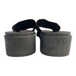 True Religion  Black Jann Slip-On Platform Sandals Size 10 Photo 5