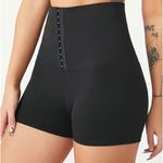 Buckles High Waist Shapewear Shorts Size M Black Size M Photo 3