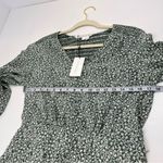 Veronica Beard Veronica‎ Beard Desio V-Neck Mini Dress Forest Green Multi Womens Size 10 NEW Photo 7