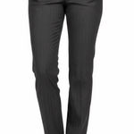 Antonio Melani Herringbone Straight Leg Career Pants Womens 4 Gray Corpcore Photo 0