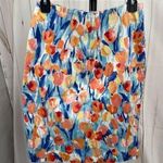 Talbots Women’s 6P Tulip Pencil Skirt Romantic Floral Career Office Core Photo 0