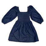 J.Crew  Denim Puff Sleeve Mini Dress Photo 3