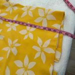 Vintage‎ Ungaro Parallele Paris silk Dress Yellow Size 12 Photo 9