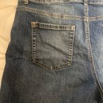 Maurice's Blue High-Waisted Jean Shorts with Frayed Hem Photo 5