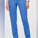 FIGS  High Waisted Yola Skinny Scrub Pants in capri blue sz small Photo 1