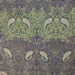 Lucky Brand  Women’s Paisley Print Top Navy Blue Split Back Print Shirt Photo 1