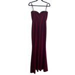 Katie May Yasmin Gown In Bordeaux Burgundy Photo 5
