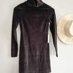 Everlane | The Velour Mini Dress | Black | NWT | Sz XXS Photo 0