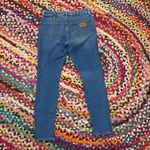 Wrangler High Rise Skinny Denim Blue Jeans Photo 2