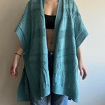 Chico's Teal Knit Cardigan Sweater Size L/xl Photo 0