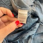 Majorelle  Memphis Cut Out Off Shoulder Jumpsuit in Blue Jean Photo 4