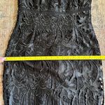 Bardot Isa Crochet Lace Cocktail Sheath Midi Dress French Black Size 8/M Photo 11