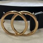 Black and Gold Belt with Double Photo 1