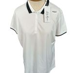 Lady Hagen  Women's golf polo shirt NWT white and black  sz XL Photo 0