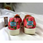 Toms Alpargata Midform Espadrille Platform Shoes Pink Poppies 7.5 Photo 13