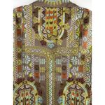 Coldwater Creek  Embroidered 100% Cotton Blazer Jacket Boho Size‎ 8 Photo 7