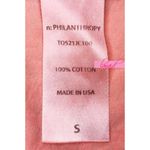 n:philanthropy Abigail Deconstructed Tee Coral Distressed Destroyed Cut-Out Top Photo 8