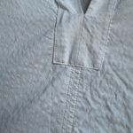 Vineyard Vines  White Textured Short Sleeve Women’s Size Large Shift Dress Photo 2