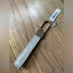 Coach NWT silver glitter keychain Photo 2