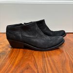 ANINE BING  Lou Black Leather Ankle Western Cowgirl Ankle Boots 37 / 7 Photo 3