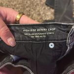 Universal Threads Universal Thread High Rise Skinny Crop Jeans Black 28 Photo 5