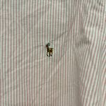 Ralph Lauren  Women's Pink Striped Button-Down Shirt Photo 5