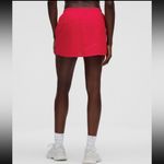 Lululemon Textured Mesh Tennis Skirt size small lululemon red and dark red Photo 1