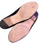 Cole Haan  Blue Suede Leather Embroidered Loafers Size 6‎ B Preppy Quiet Luxury Photo 10