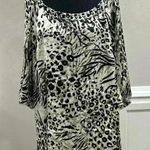 ECI  New York  Cheetah print shirt Sz X-Large Photo 0