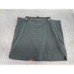 32 Degrees Heat 32 Degrees Cool Women's Skirt Solid Dark Gray Size XXL Pull On Photo 7