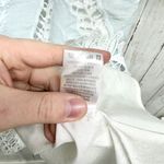 Lucy Paris  Dress Women Size S Blue & White Laced Short Sleeve Mini Spring Summer Photo 4