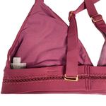 PilyQ ☀︎︎ ︎Ellie Cut Out Detail D Cup Halter Bikini Top ☀︎︎ Wine ☀︎ XL Fits DD Photo 11